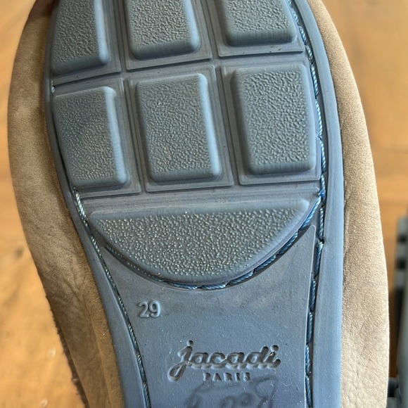 Jacadi Gray Leather moccasins - Picture 9 of 9